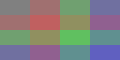 A four-by-four grid of colors
