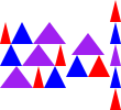 A lot of triangles