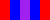 A horizontal red-blue-purple-blue-red bar