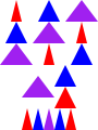 A whole bunch of triangles