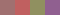a center-aligned sequence of images (a solid rosybrown 15-by-15 rectangle beside a solid indian red 15-by-15 rectangle beside a solid dim gray 15-by-15 rectangle beside a solid slategray 15-by-15 rectangle)
