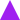 a solid purple 20-by-20 isosceles triangle